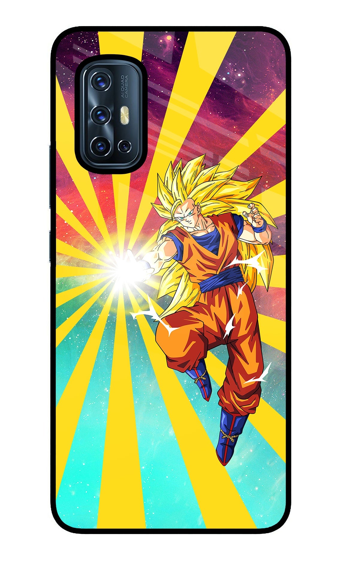 Goku Super Saiyan Vivo V17 Back Cover