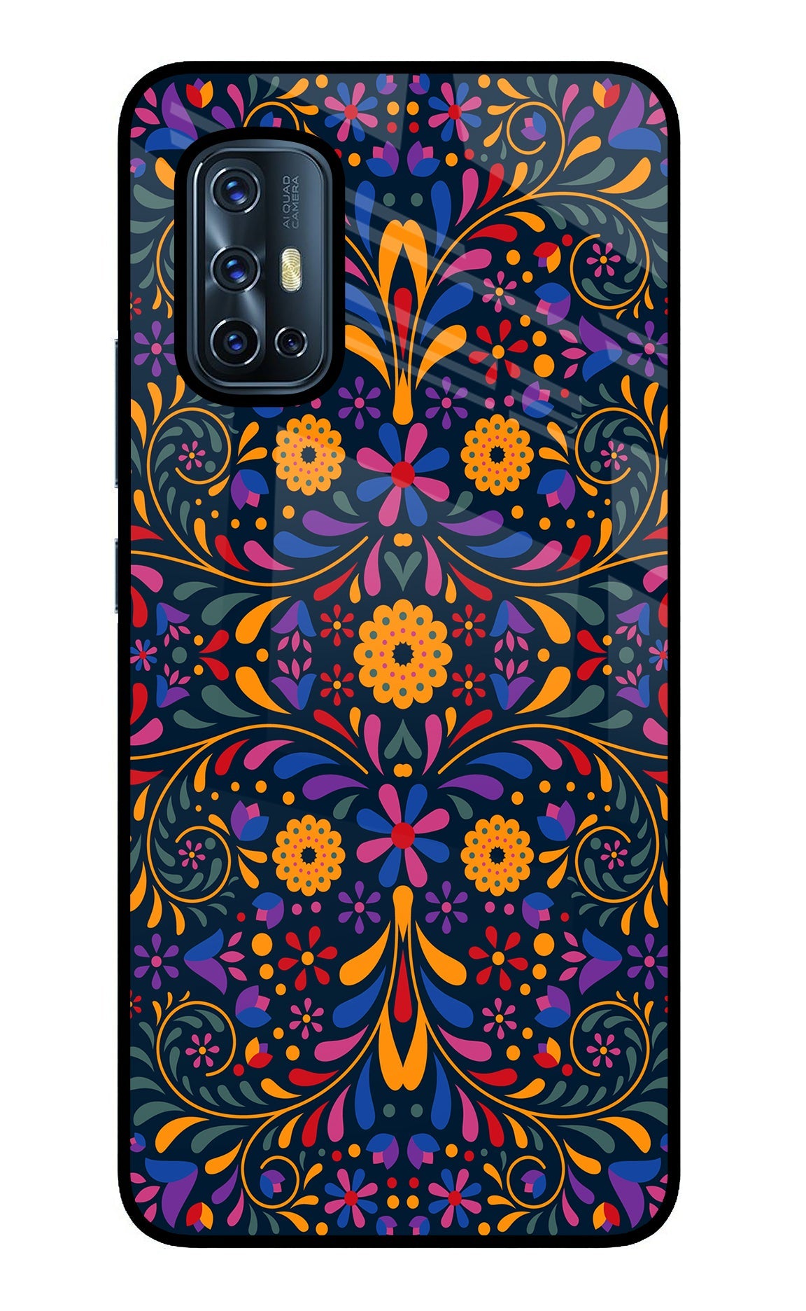 Mexican Art Vivo V17 Glass Case