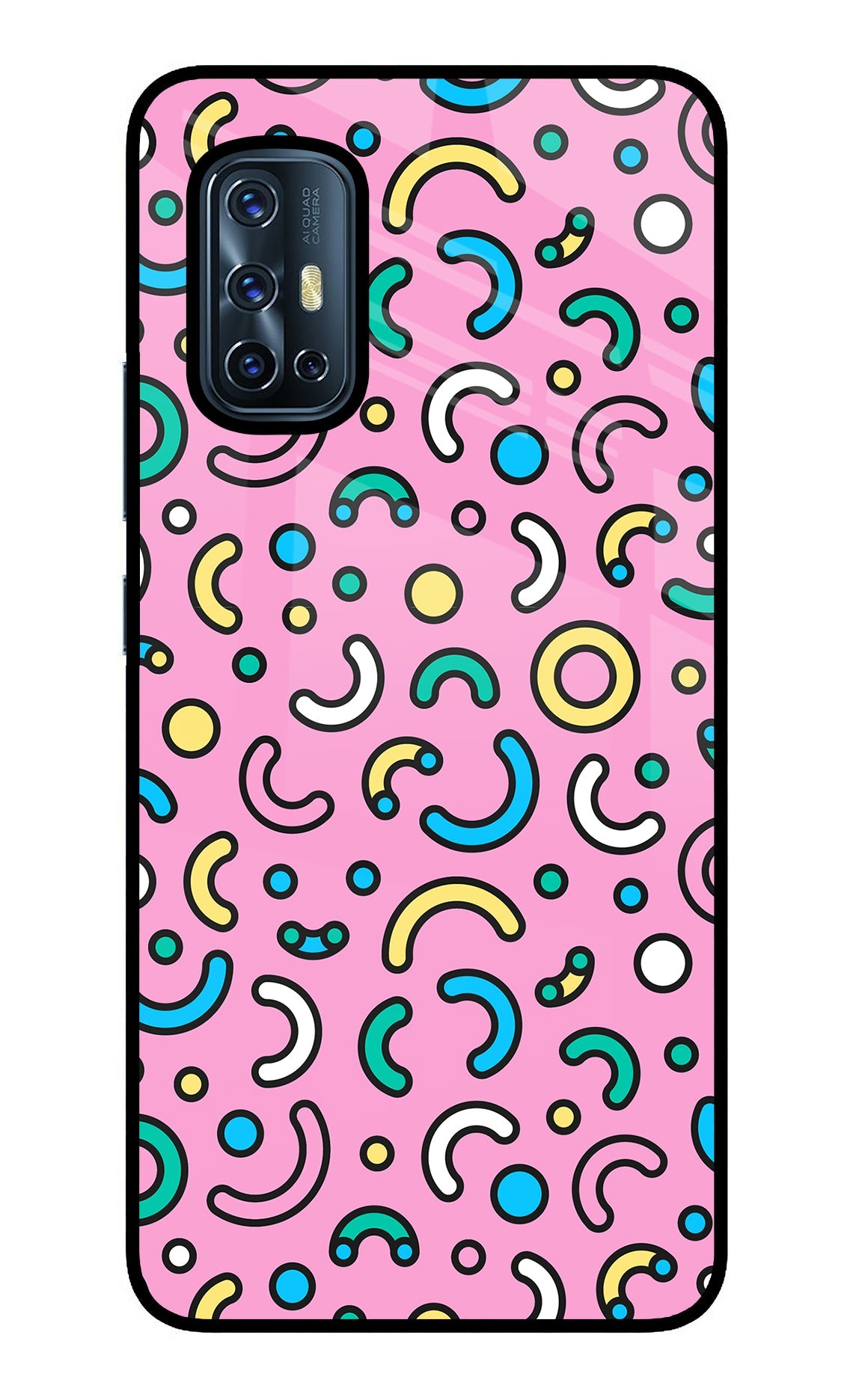 Memphis Design Vivo V17 Back Cover