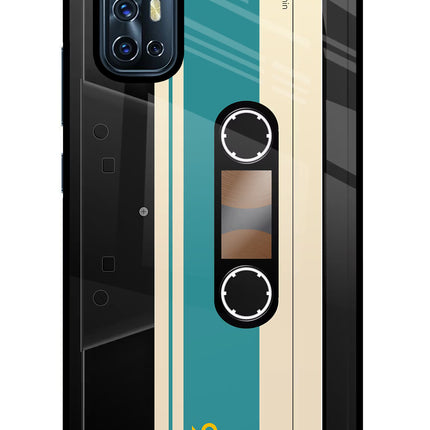 Cassette Vivo V17 Glass Case Back Cover by Casekaro