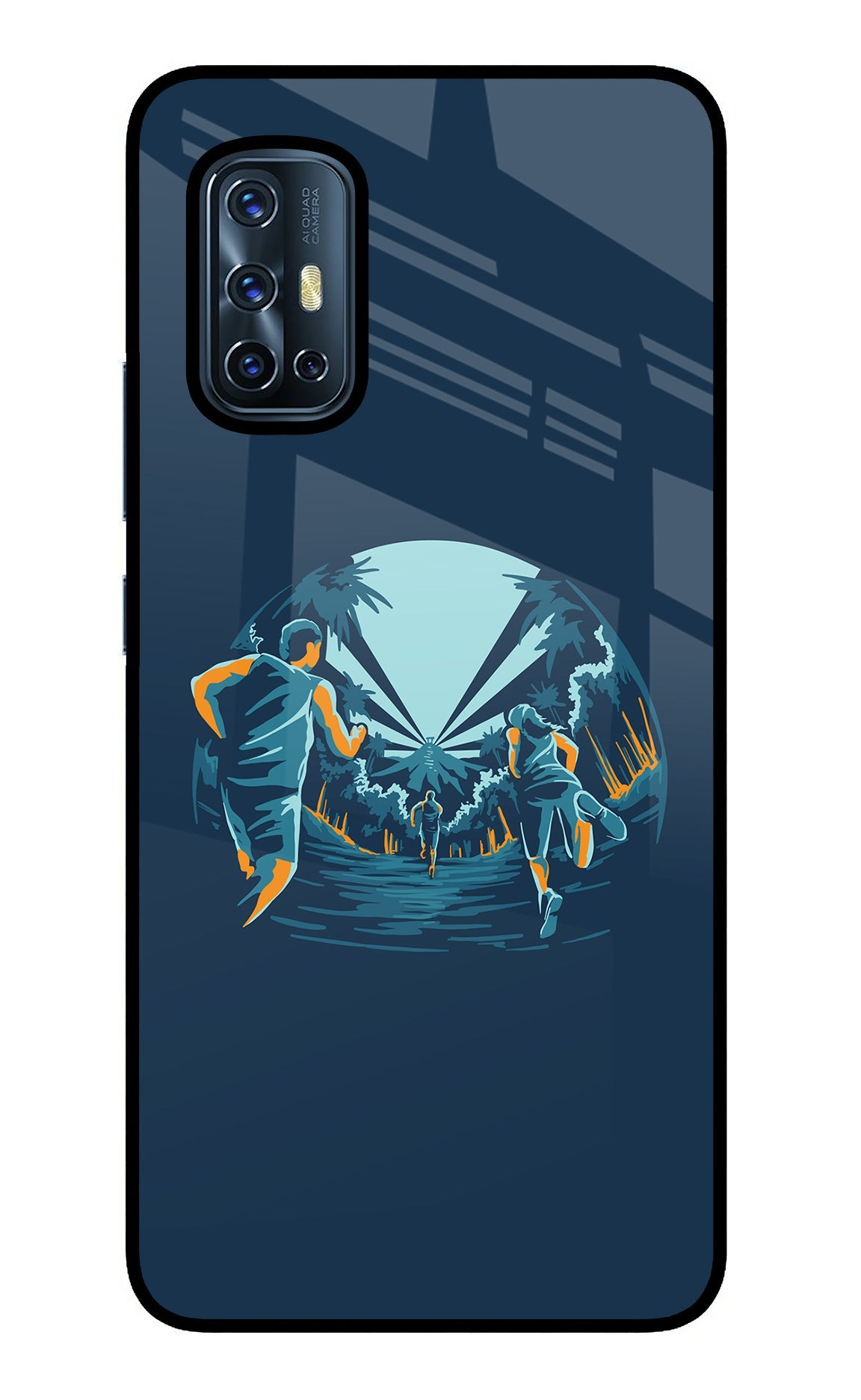 Team Run Vivo V17 Back Cover