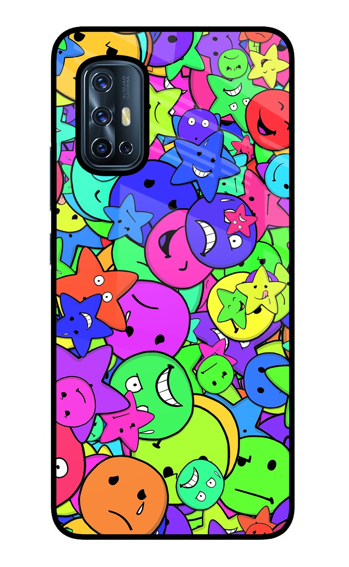 Fun Doodle Vivo V17 Back Cover