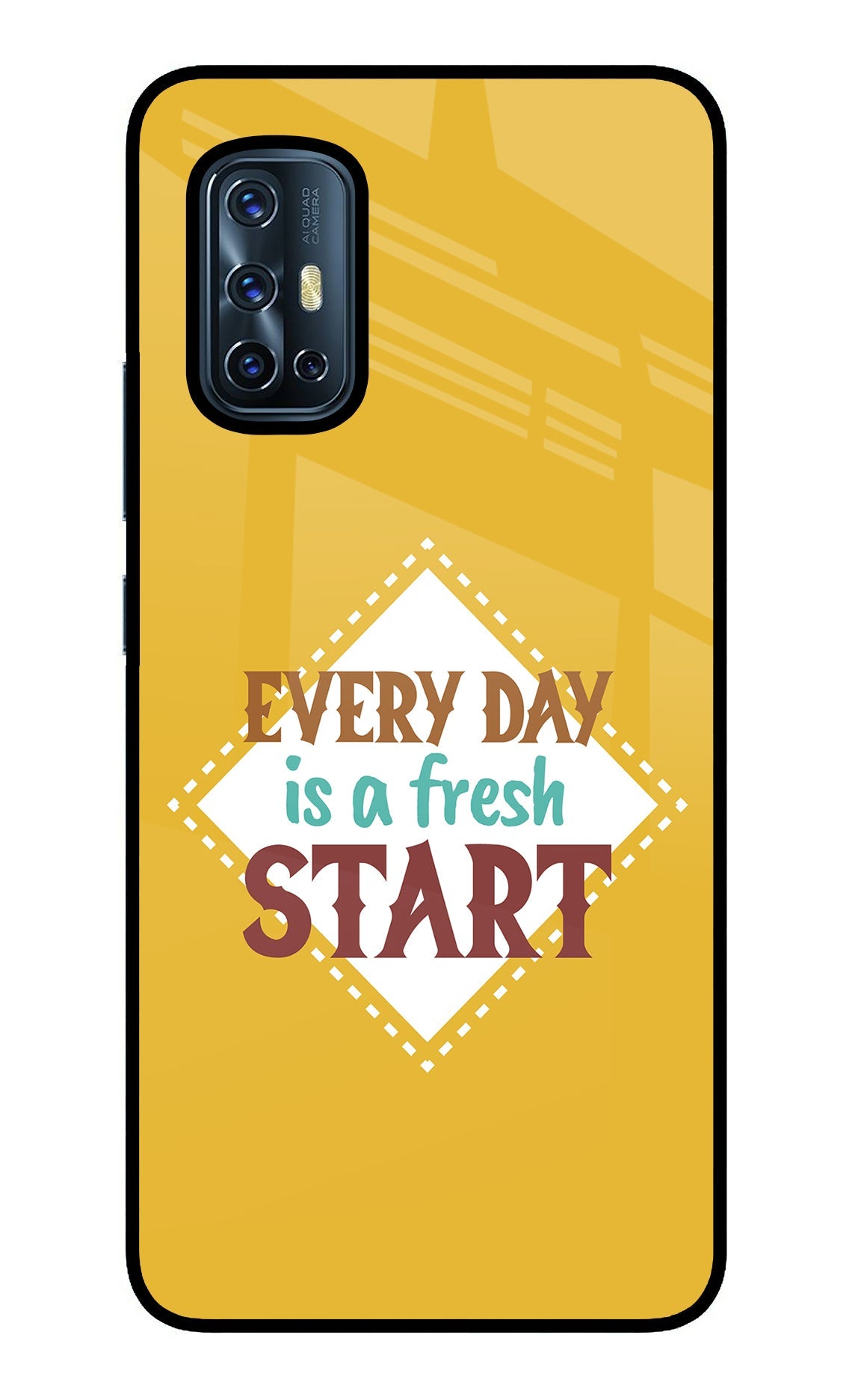 Every day is a Fresh Start Vivo V17 Back Cover