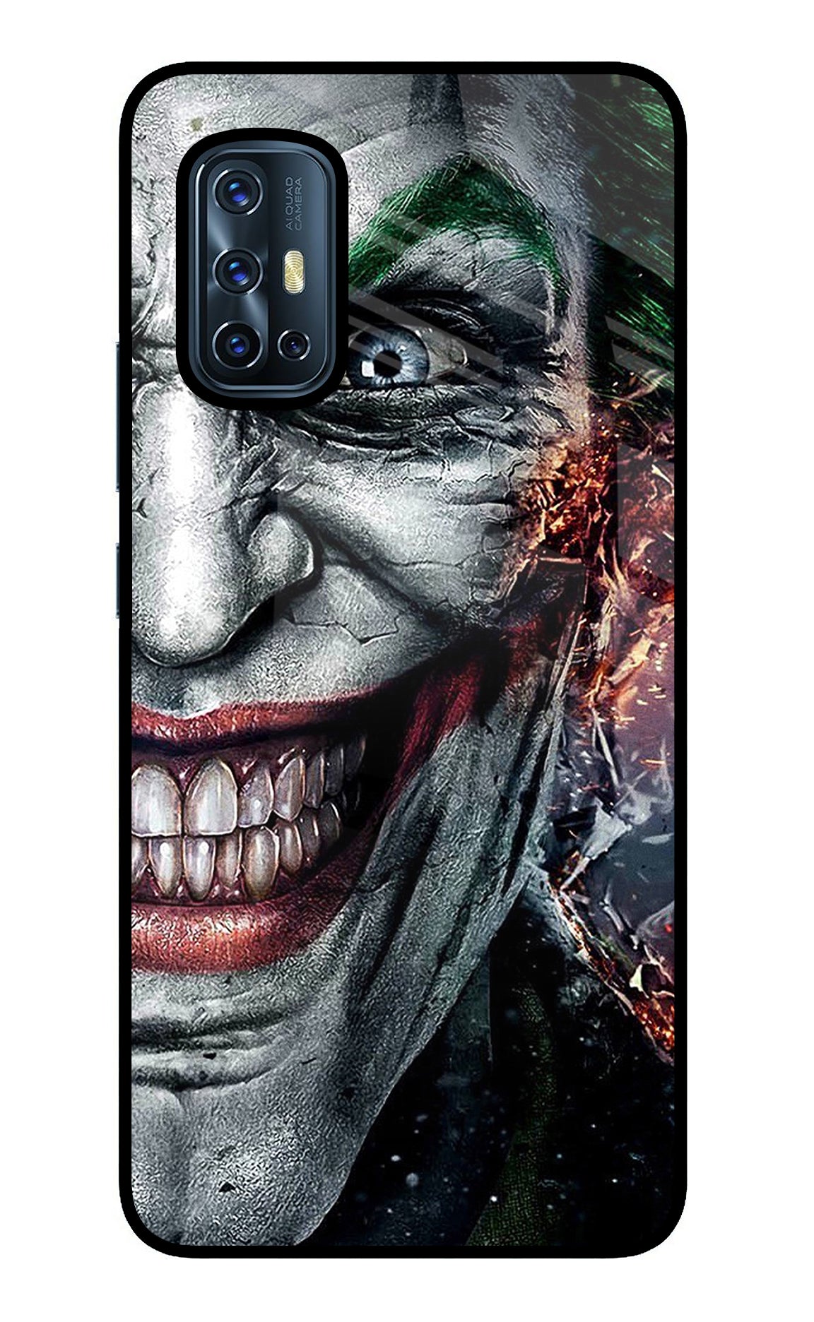 Joker Cam Vivo V17 Glass Case