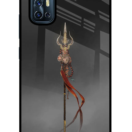 Shiv Trishul Vivo V17 Glass Case