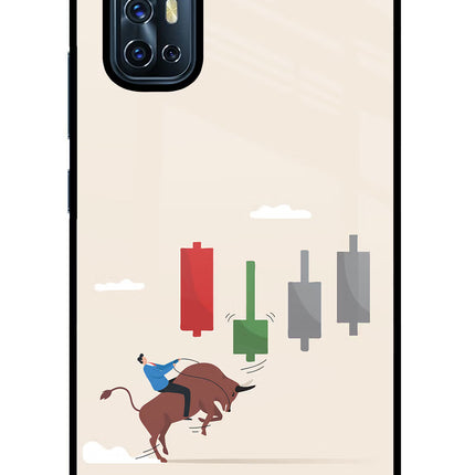 Bull Trading Momentum Vivo V17 Glass Case