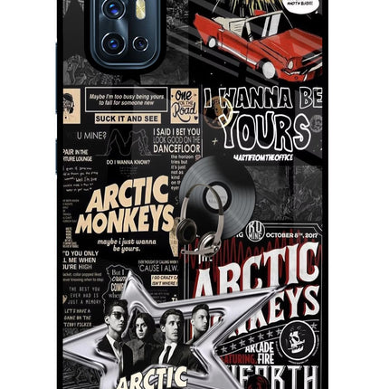 Arctic Monkeys Vivo V17 Glass Case