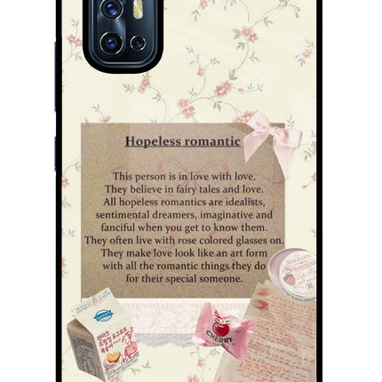 Hopeless Romantic Vivo V17 Glass Case