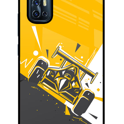 Track King Vivo V17 Glass Case