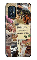 Capricorn Zodiac Vivo V17 Glass Case