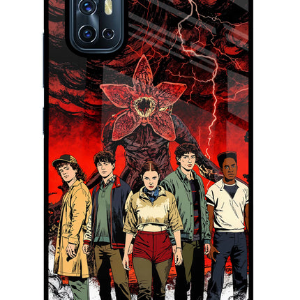 Ordinary Things Characters Vivo V17 Glass Case