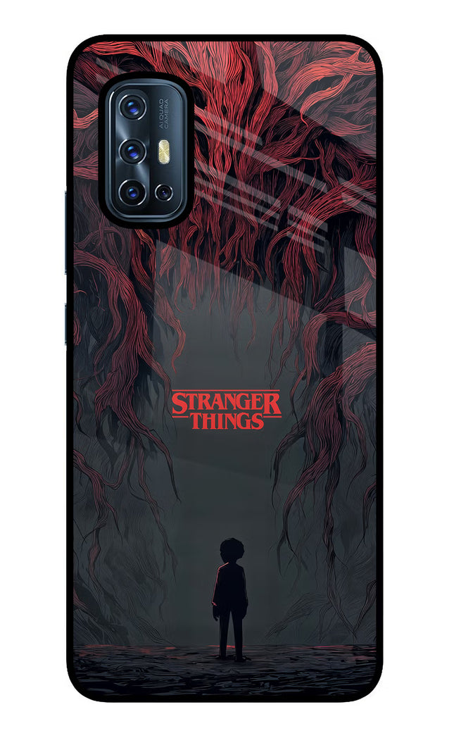 Ordinary Things Dark Side Vivo V17 Glass Case