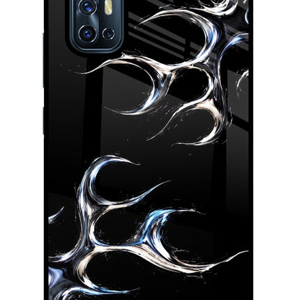 Chrome Tribal Vivo V17 Glass Case