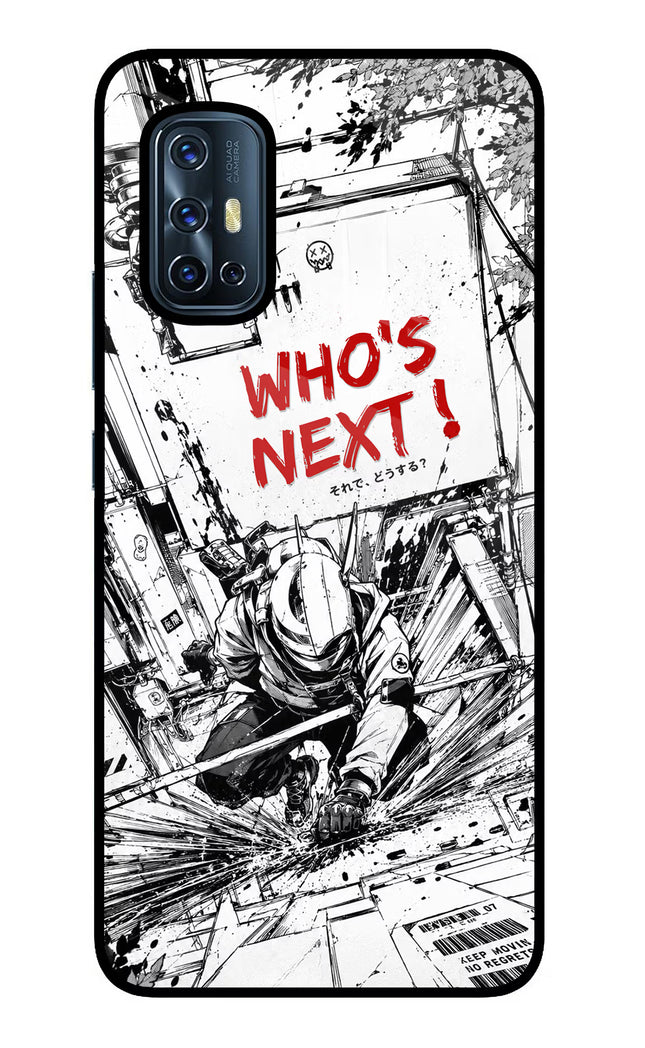 Who's Next Vivo V17 Glass Case