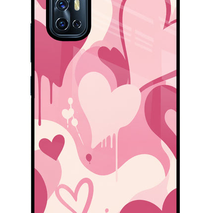 Hearty case Vivo V17 Glass Case