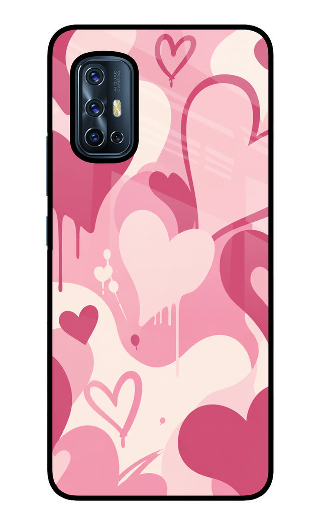 Hearty case Vivo V17 Glass Case