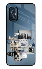 Miffy Vivo V17 Glass Case