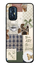 Cookie Vivo V17 Glass Case