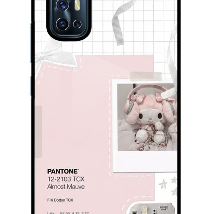 Pantone Asthetic Vivo V17 Glass Case