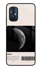 Moon Phase Vivo V17 Glass Case