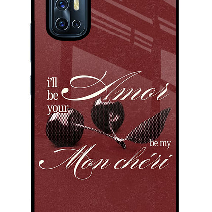 Velvet Cherry Vivo V17 Glass Case
