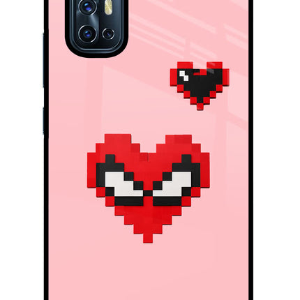 Gwen Heart Vivo V17 Glass Case