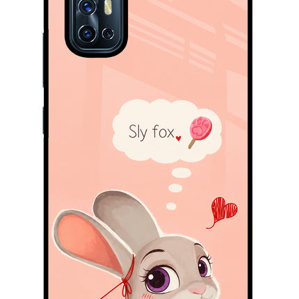 Judy Charm Vivo V17 Glass Case