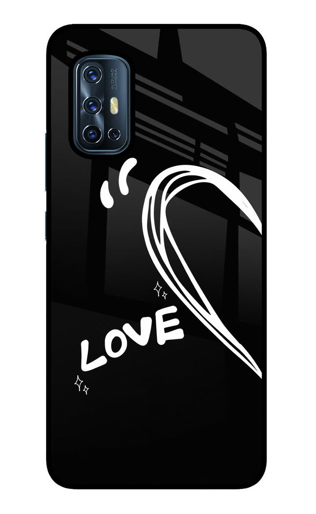 Love Line Vivo V17 Glass Case