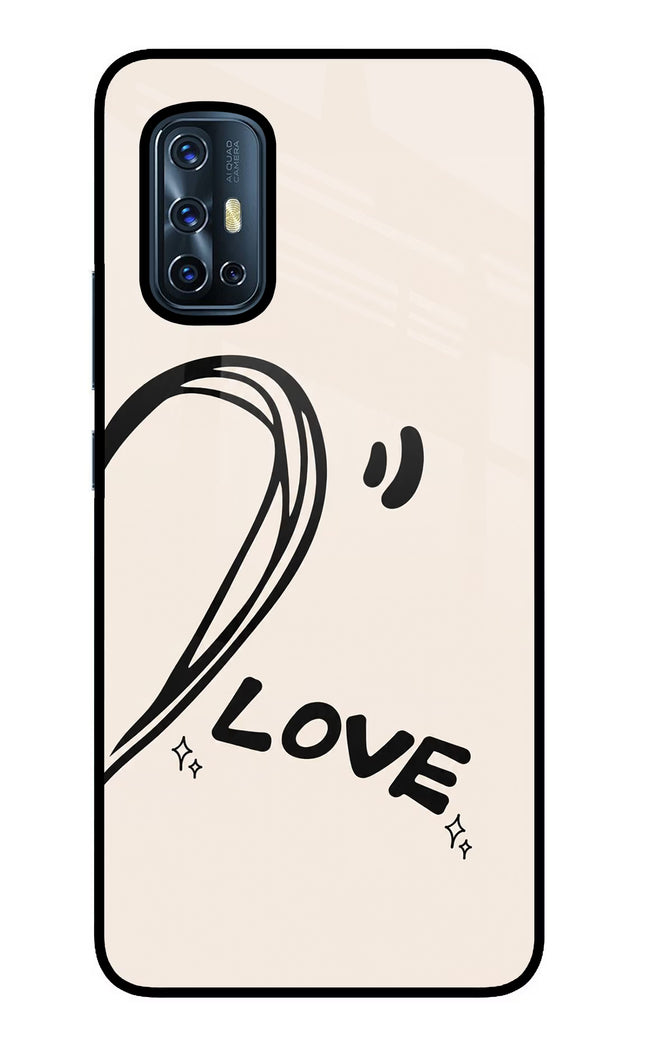 Soul Line Vivo V17 Glass Case