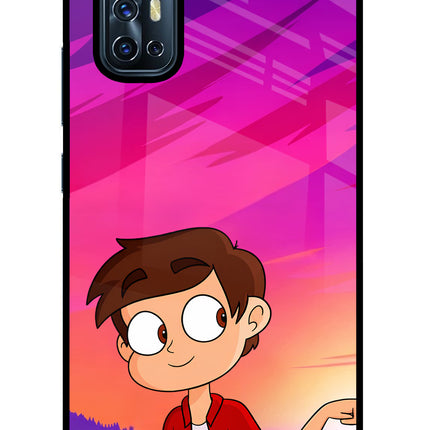 Marco Sunset Vivo V17 Glass Case