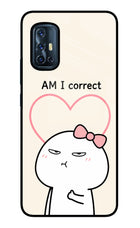 Always Right Vivo V17 Glass Case