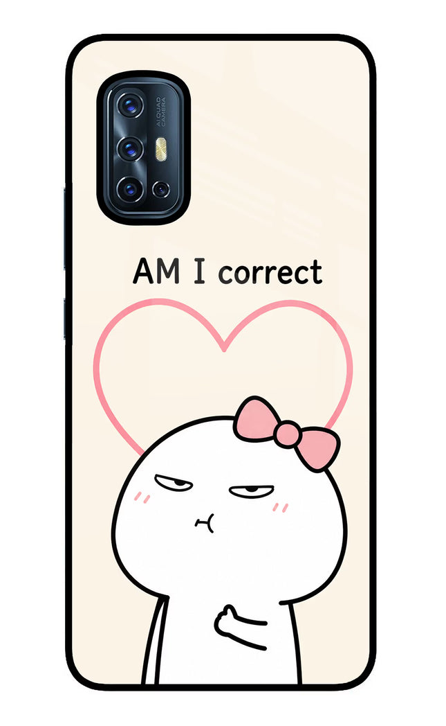 Always Right Vivo V17 Glass Case