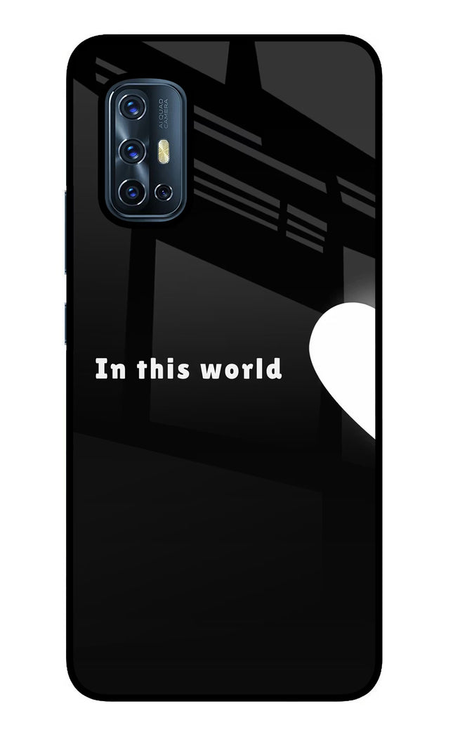 This World Vivo V17 Glass Case