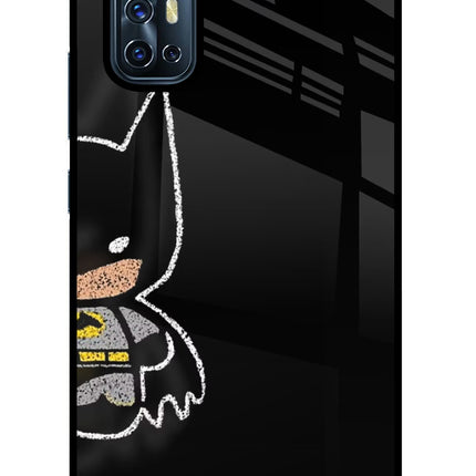 Bat Kitty Vivo V17 Glass Case