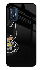 Bat Kitty Vivo V17 Glass Case