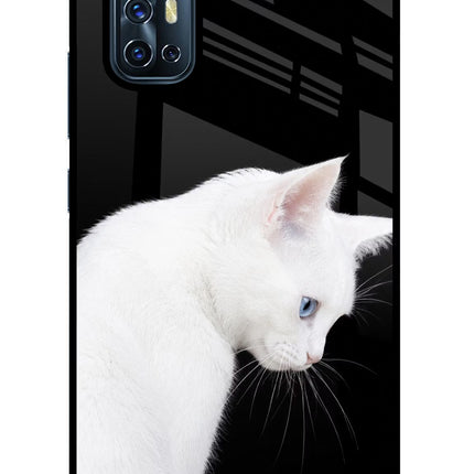 Snow Gaze Vivo V17 Glass Case
