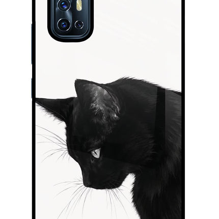 Shadow Gaze Vivo V17 Glass Case
