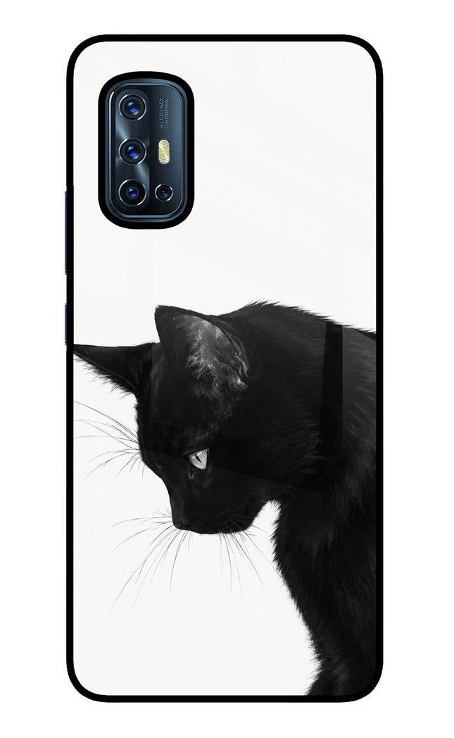 Shadow Gaze Vivo V17 Glass Case