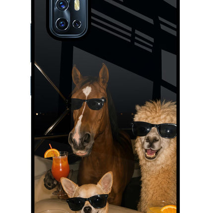 Party Squad Vivo V17 Glass Case