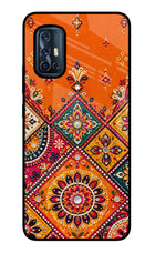 Kutch Glow Vivo V17 Glass Case