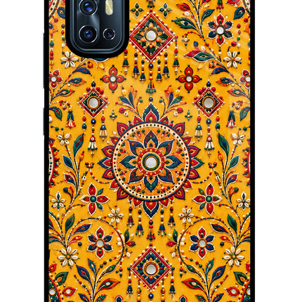 Sunlit Aura Vivo V17 Glass Case