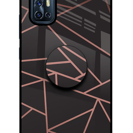 Geometric Pattern Vivo V17 Pop Case by Casekaro