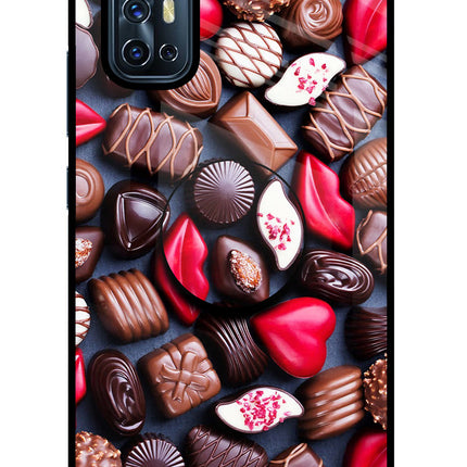 Chocolates Vivo V17 Pop Case by Casekaro