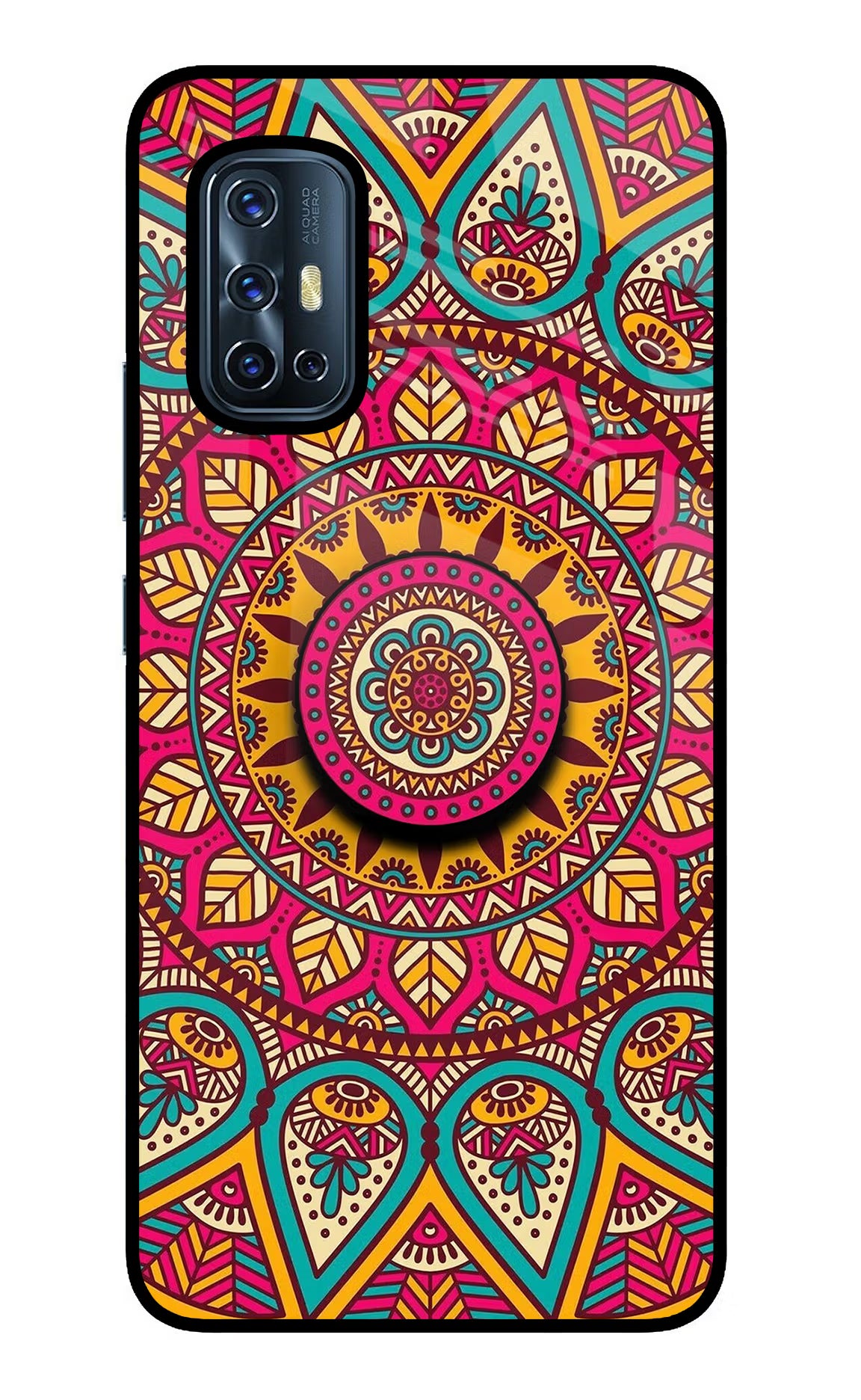 Mandala Vivo V17 Pop Case by Casekaro