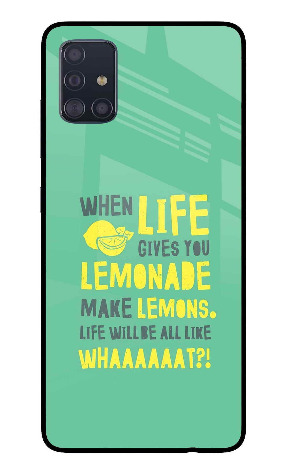 Quote Samsung A51 Back Cover