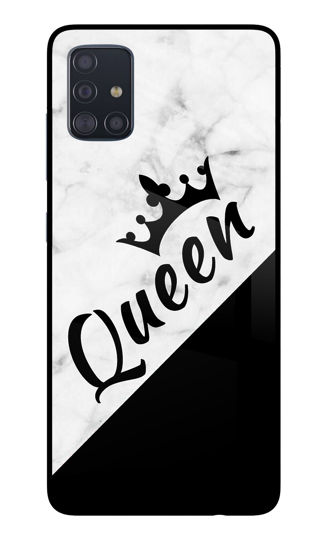 Queen Samsung A51 Back Cover