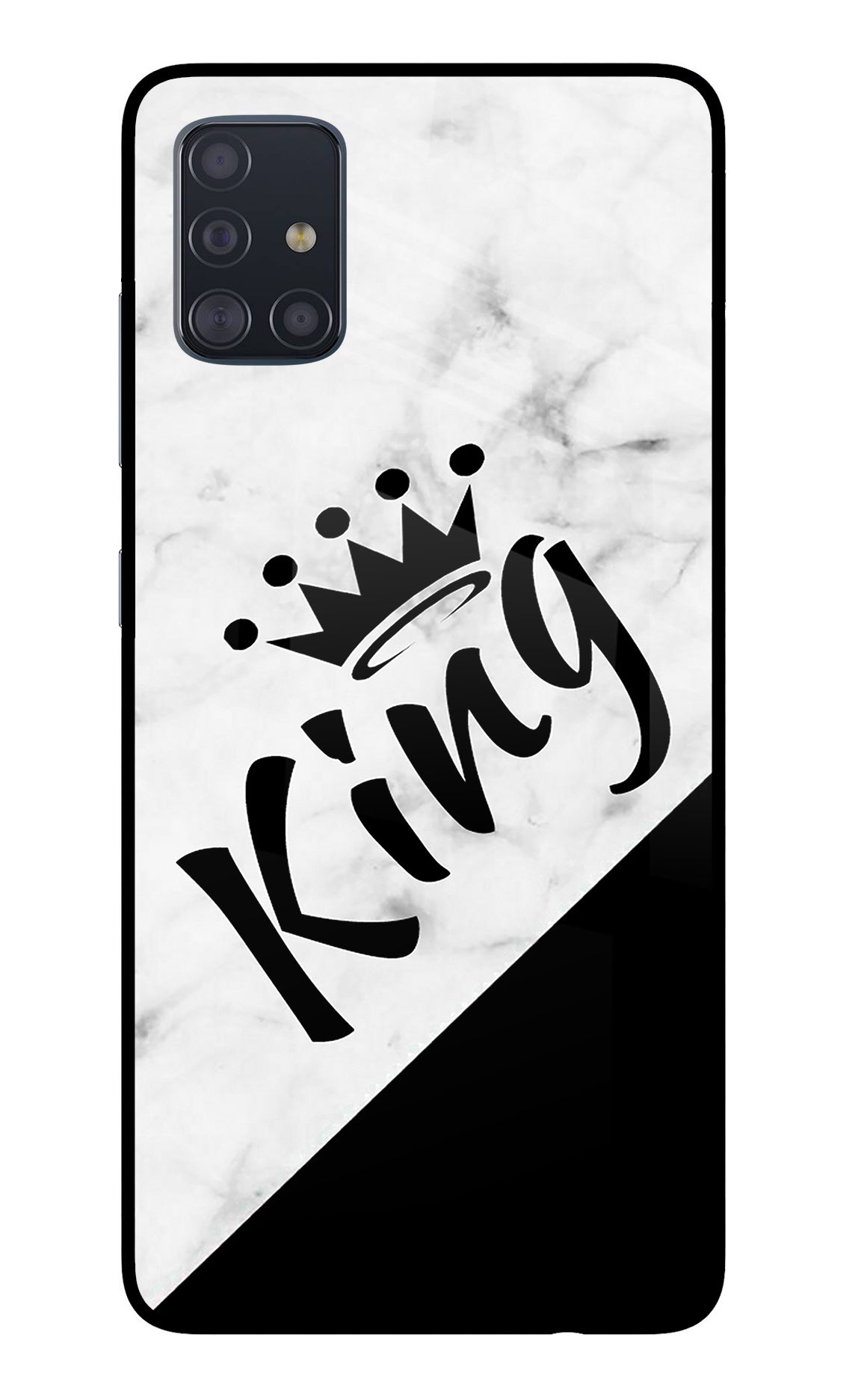 King Samsung A51 Back Cover