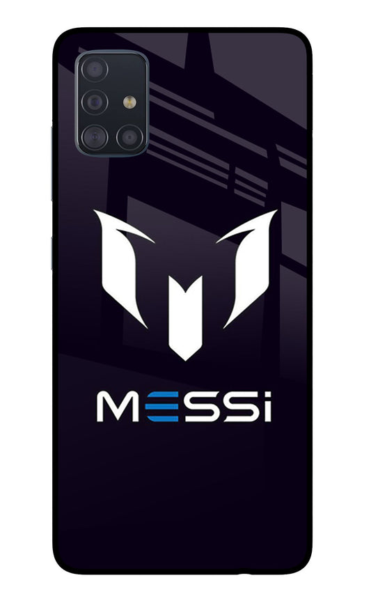 Messi Logo Samsung A51 Glass Case