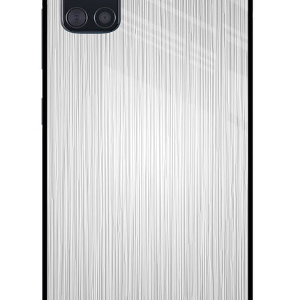 Wooden Grey Texture Samsung A51 Glass Case