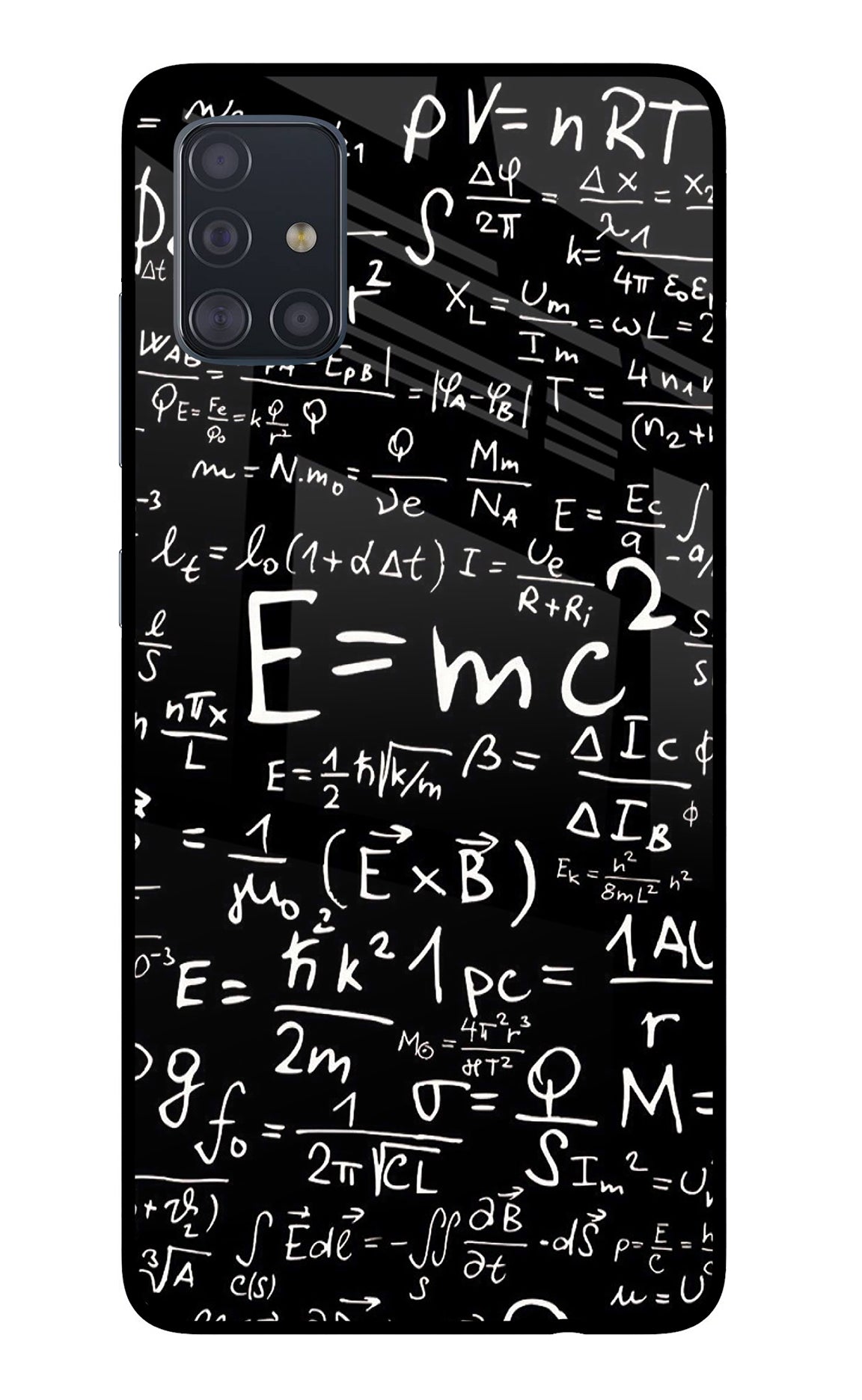 Physics Formula Samsung A51 Back Cover